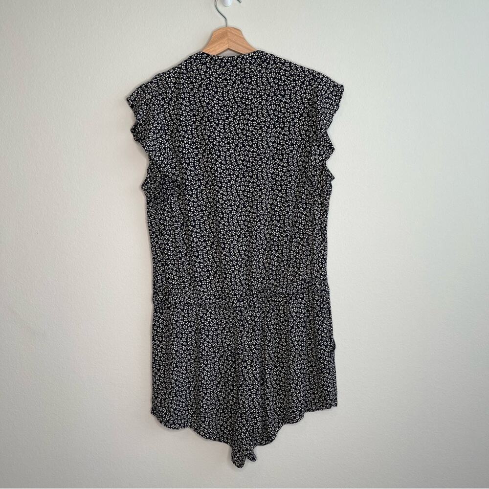 Rails Ellie Button-Front Floral-Print Romper S - image 8